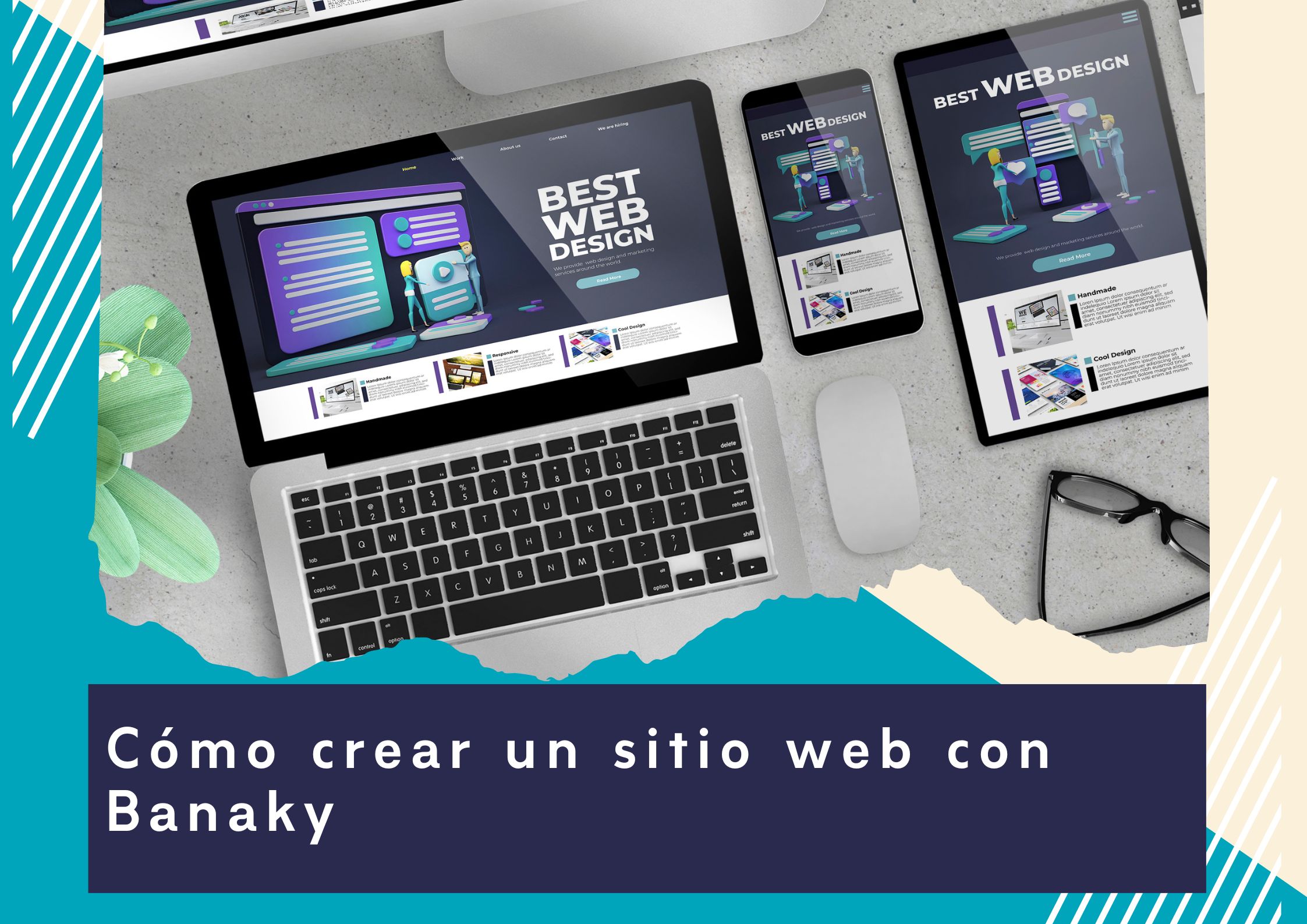 Cómo crear un sitio web con Banaky